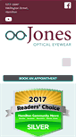 Mobile Screenshot of aajonesoptical.com